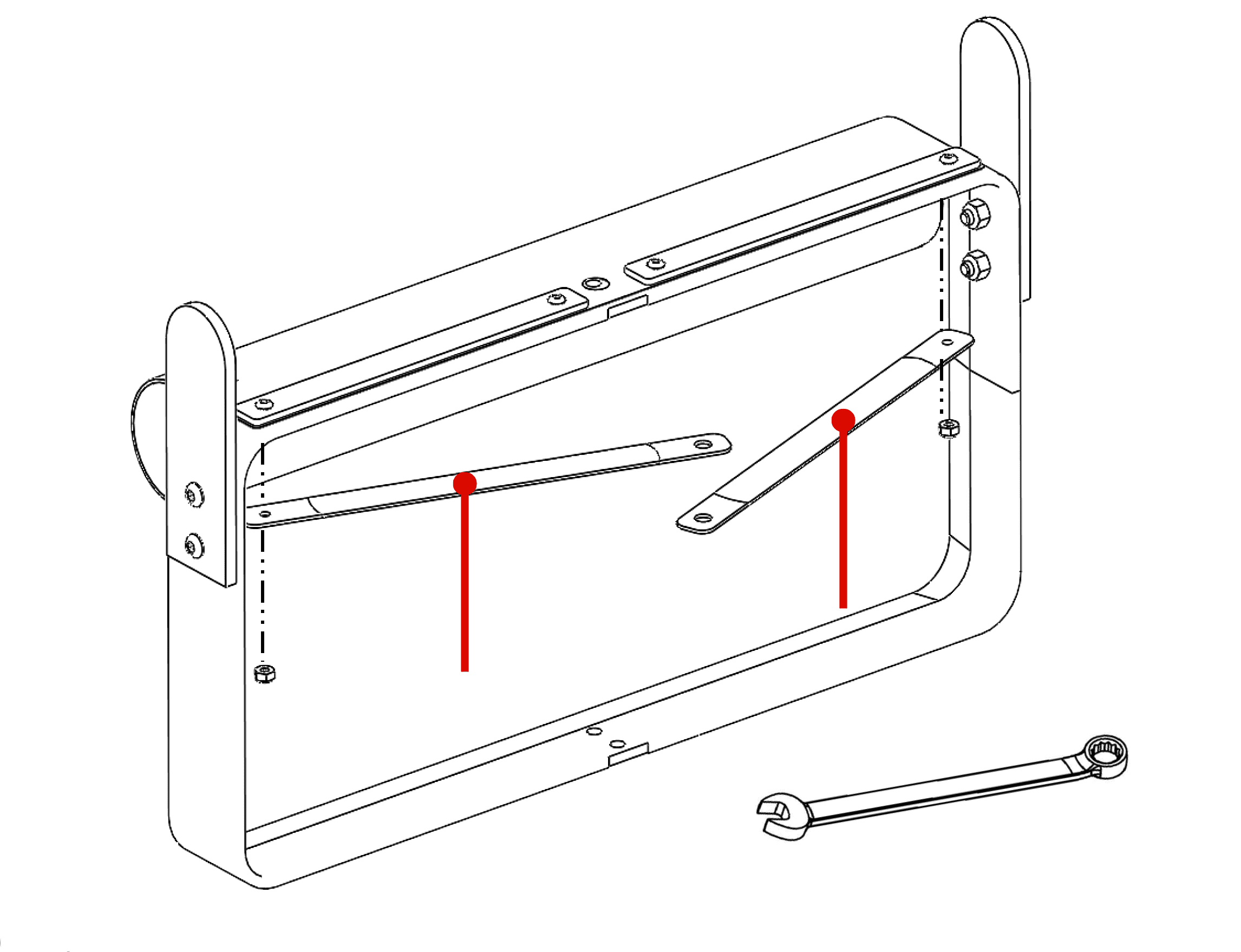 PolarMade Braces Kit (set of 2) instruction